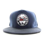 Motivational Gym Wear. Navy Hunter Snap back.